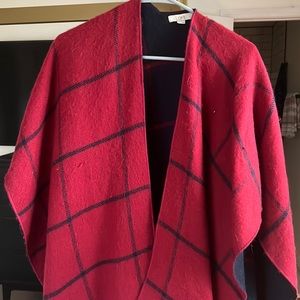 Reversible Plaid Kimono